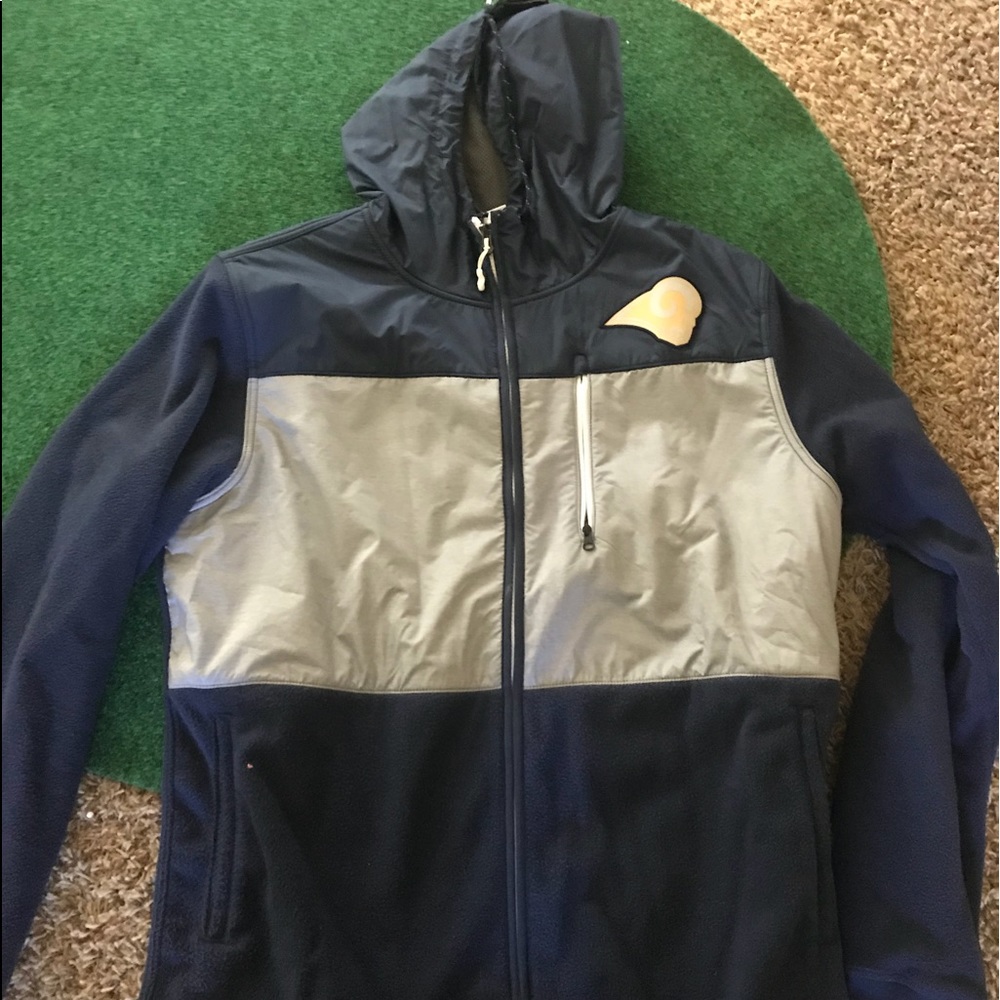LA Rams Nike Therma-Fit Full Zip Hoodie